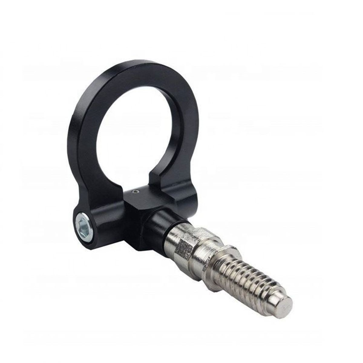 GENERICO - Tow Hook Gancho Remolque NEGRO Auto Tuning Universal Karvas
