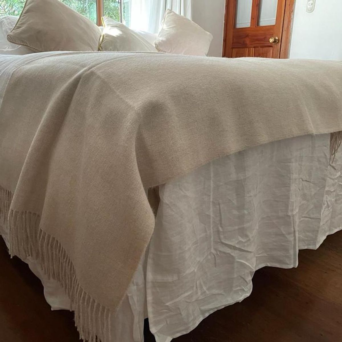 GENERICO - Manta Quipu 100 Baby Alpaca Eco - Beige