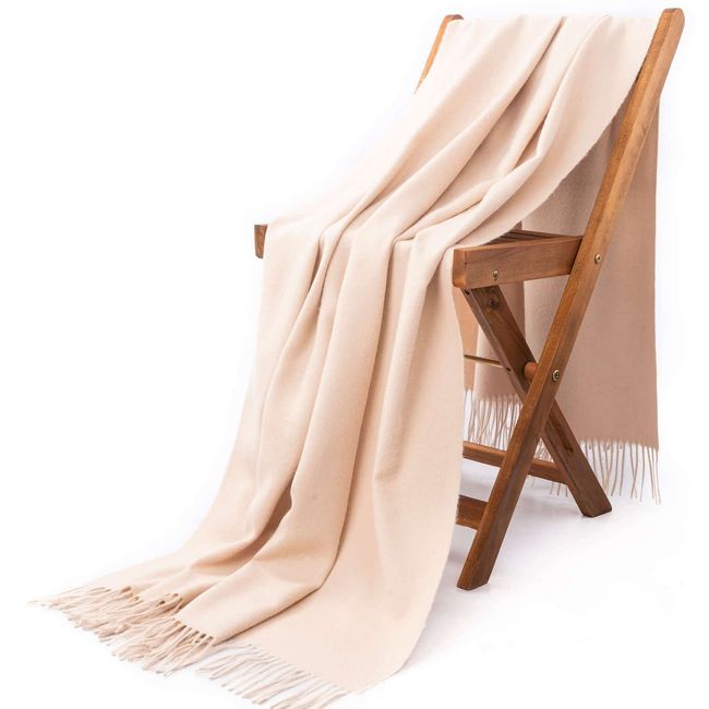 GENERICO - Manta Sumaq 100 Baby Alpaca - Beige