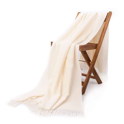 Imagen 2 del producto Manta Sumaq 100 Baby Alpaca - Blanco