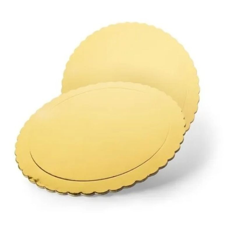 GENERICO - Set Base Tortas Redondo Para Repostería De 26cm 6 Unidades.