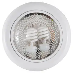 DRL LIGHTING - Foco Sobrepuesto Redondo 2 Luces E27