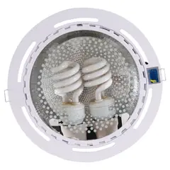 DRL LIGHTING - Foco Embutido Redondo 2 Luces E27