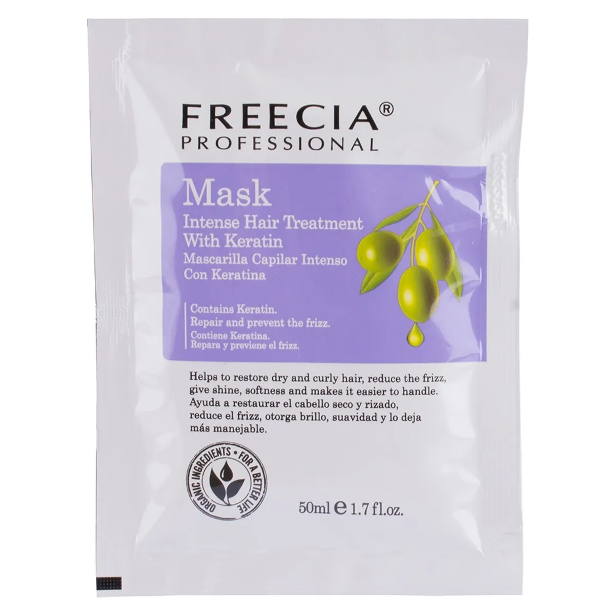 FREECIA - Mascarilla Capilar Tratamiento Intenso Keratina