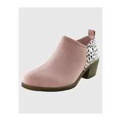 DINASTELLA - Zapato furry bajo Rosado Danicolle