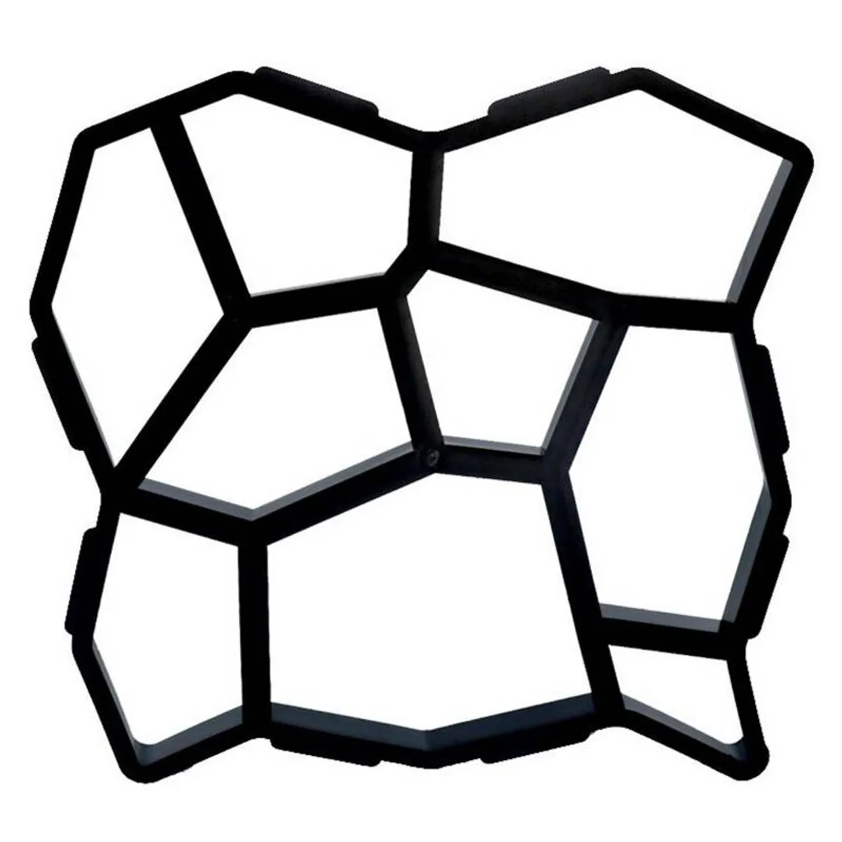 GENERICO - Molde para Cemento 50x50cm- Irregular