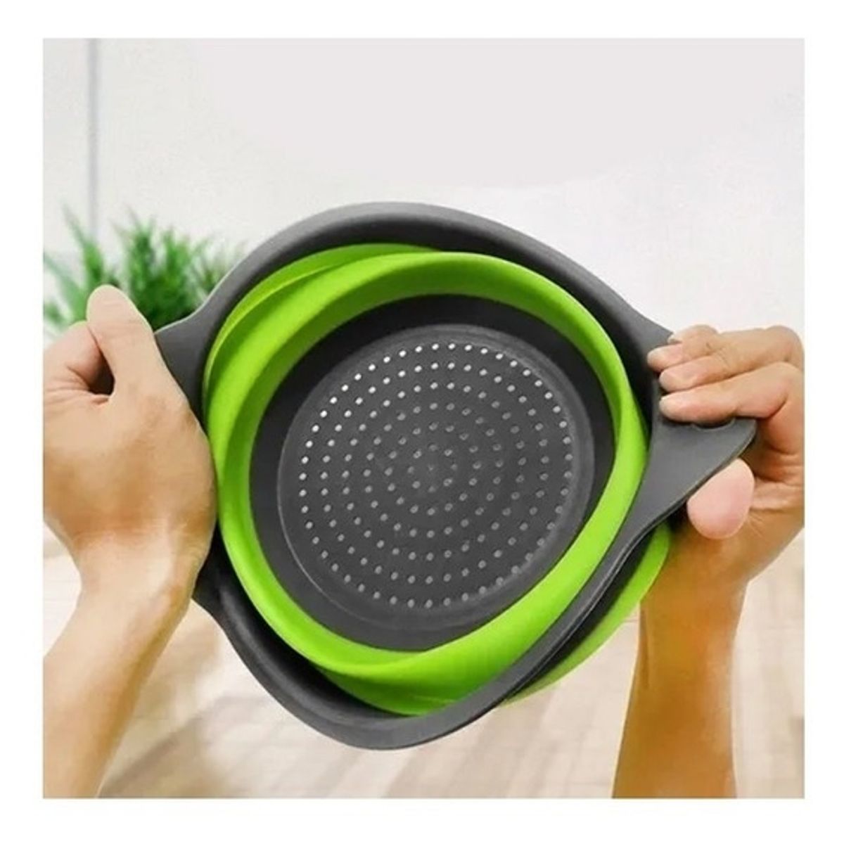 UNIVERSAL - Colador de silicona retráctil