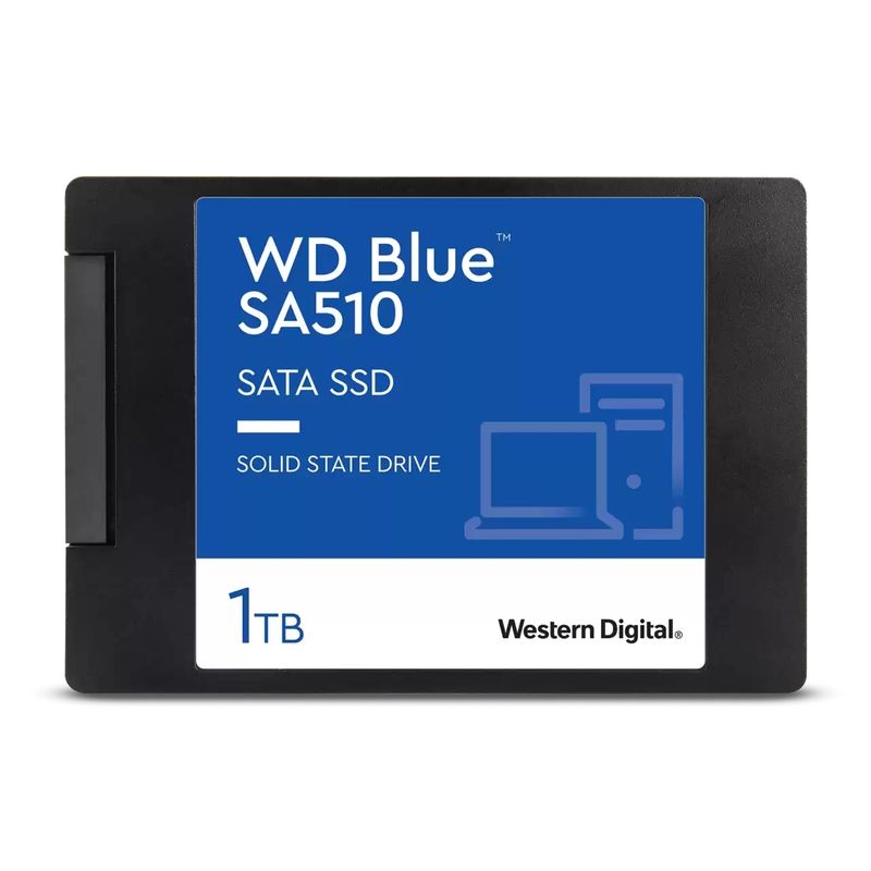 WESTERN DIGITAL - Unidad de Estado Sólido WD Blue SA510 1TB 25 SATA 6Gbs