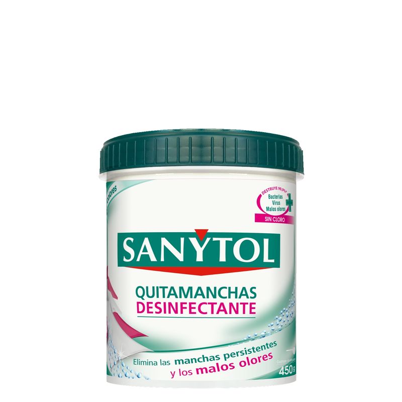 SANYTOL - QUITAMANCHAS SIN CLORO POLVO DE 450G