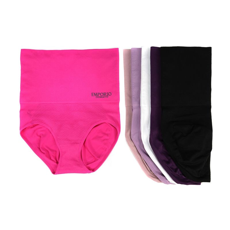 GIOVACCHINO - Pack de 6 Calzon Faja Reductor de Abdomen Levanta Gluteos.