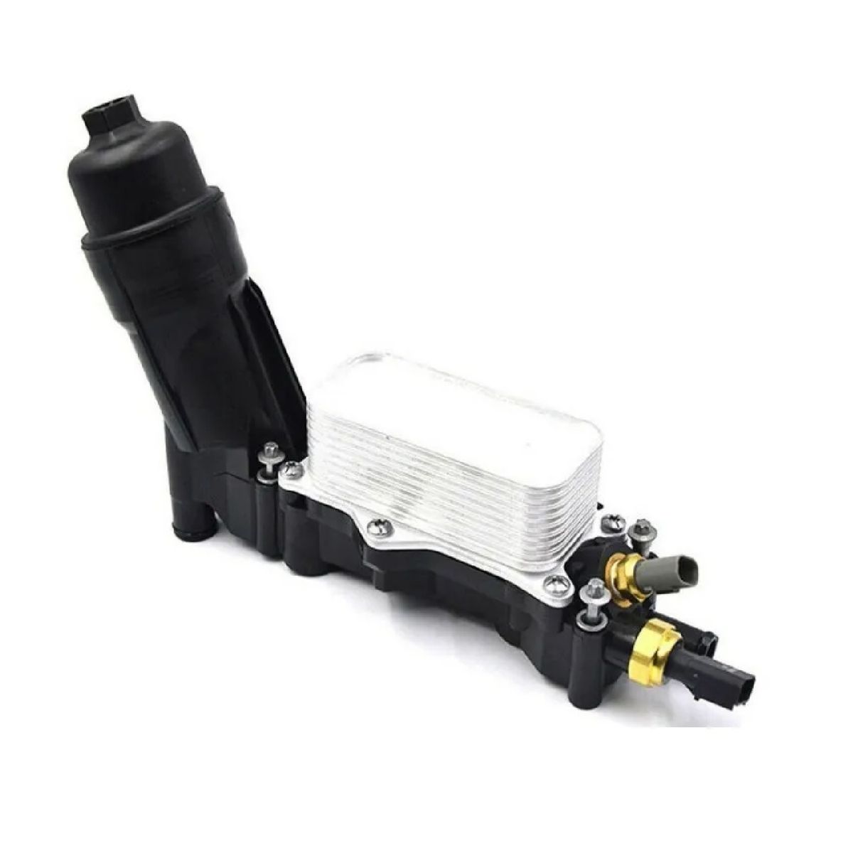 GENERICO - Porta filtro enfriador aceite Dodge Jeep Chrysler 14-18 3.6