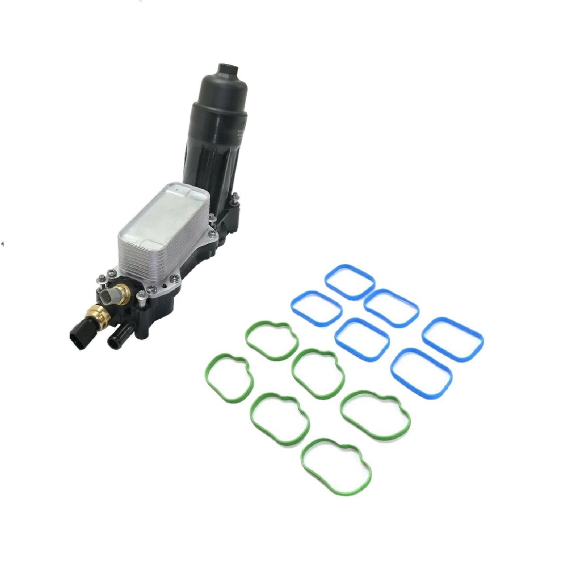 GENERICO - Porta filtro enfriador aceite Dodge Jeep Chrysler 14-18 3.6