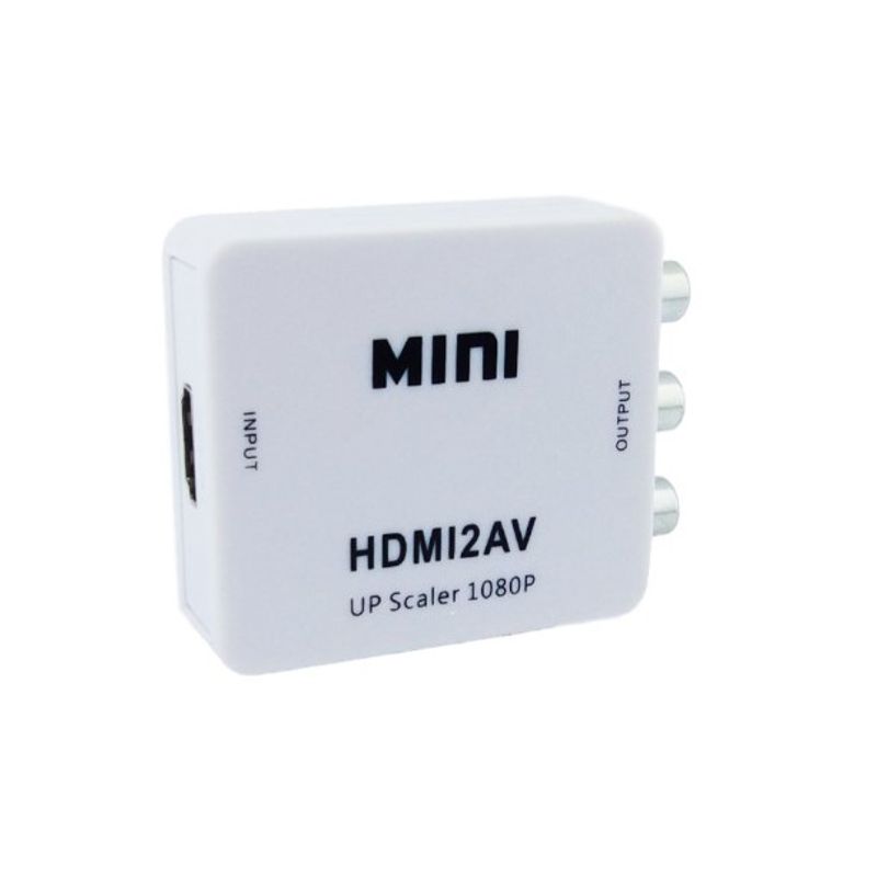 GENERICO - Convertidor de HDMI A RCA Con Video Modelo HDMI2AV