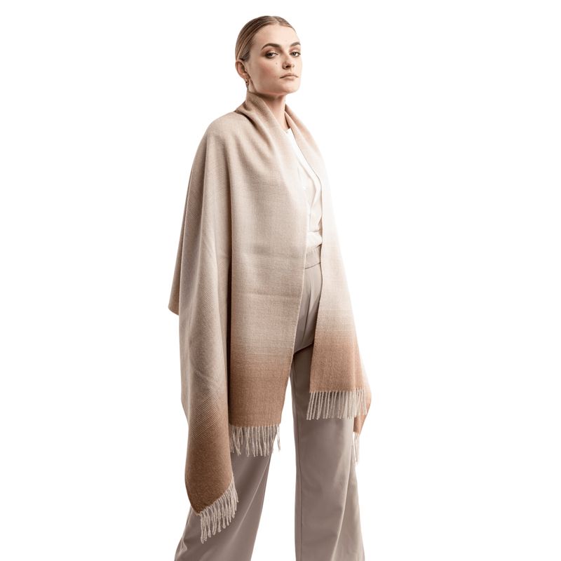 GENERICO - Chal 100 Baby Alpaca Eco - Wayra Camel.