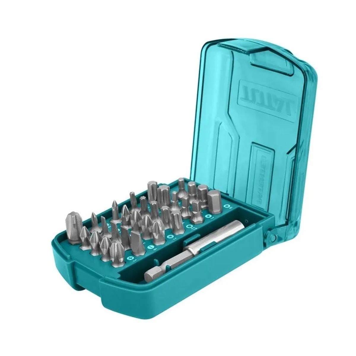 TOTAL TOOLS - Juego 30 Puntas P/ Atornillardor Imantado Magnetico