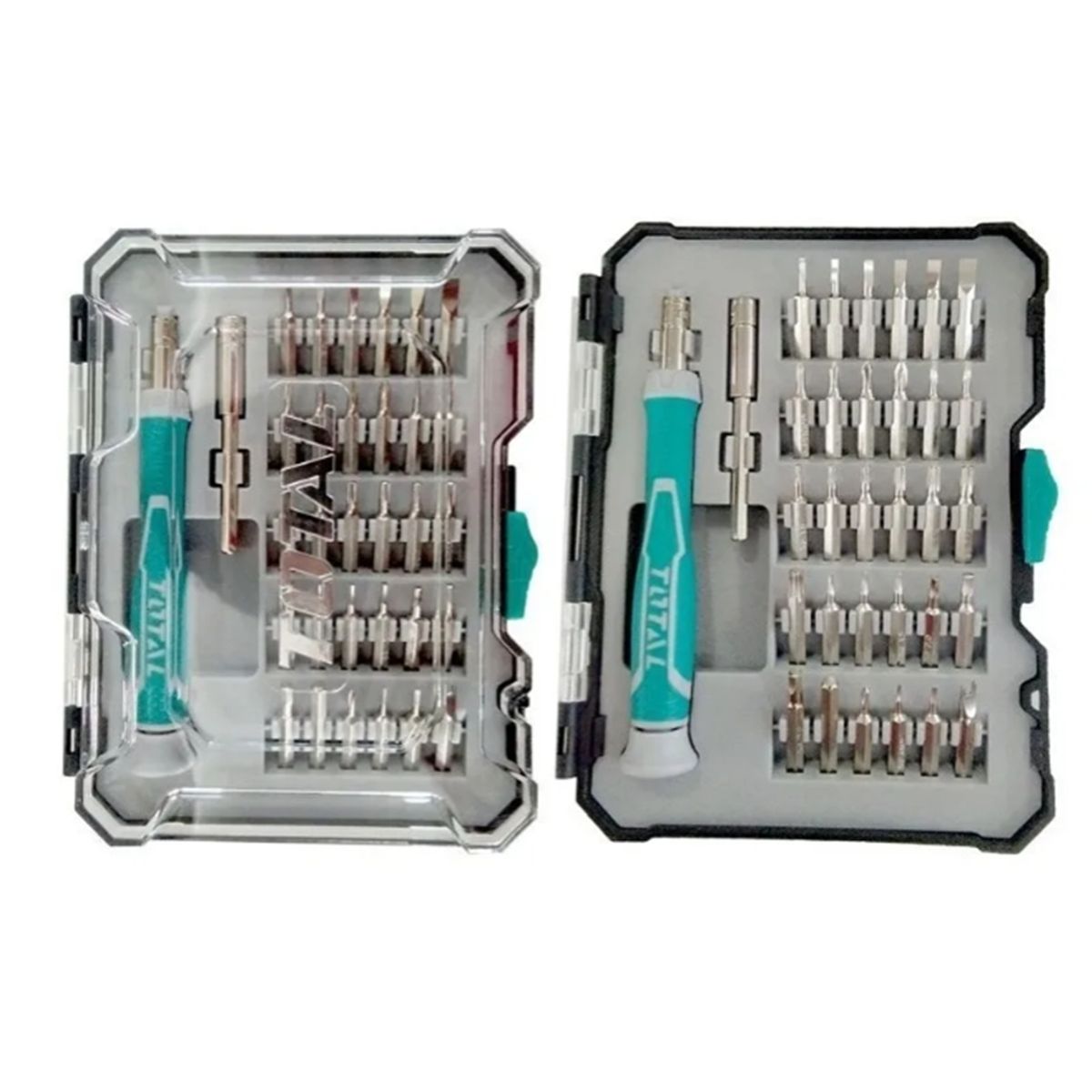 TOTAL TOOLS - Kit Juego De Destornilladores De Precision 32 Piezas