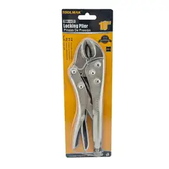 GENERICO - Alicate Caiman De Presion Boca Curva 10 Pulgadas Toolmak