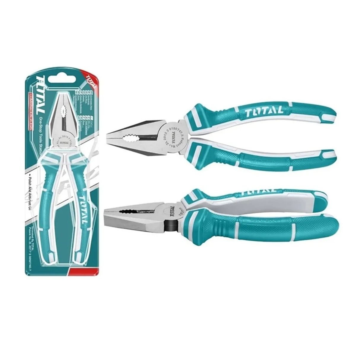 TOTAL TOOLS - Alicate Pinza Universal 6 Pulgadas
