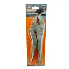 MAKAWA - Alicate Caiman De Presion Boca Curva 10 Pulgadas Mk-0008