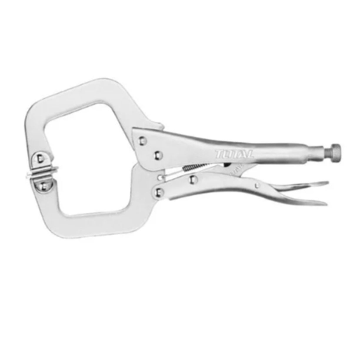 TOTAL TOOLS - Alicate De Sujeción De Abrazadera En C 11 Pulgadas