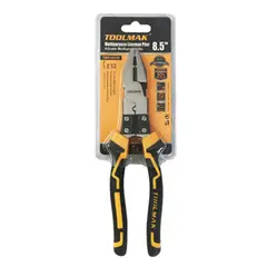 GENERICO - Alicate Universal Multuso Pelacable 8.5 Pulgadas Toolmak