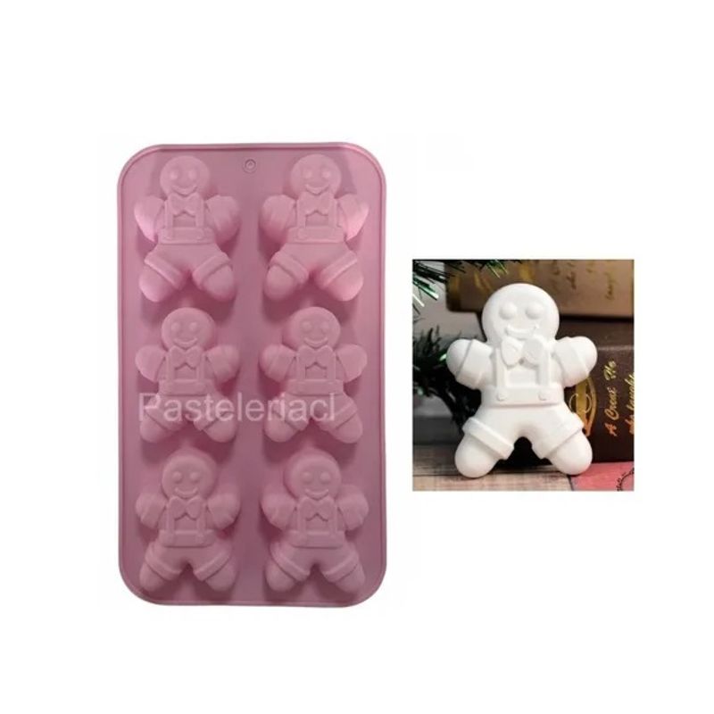 Pasteleria - Molde Silicona Molde Reposteria Moldes Navideños Ruso