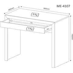 TECNOMOBILI - ESCRITORIO NOGAL ME4107