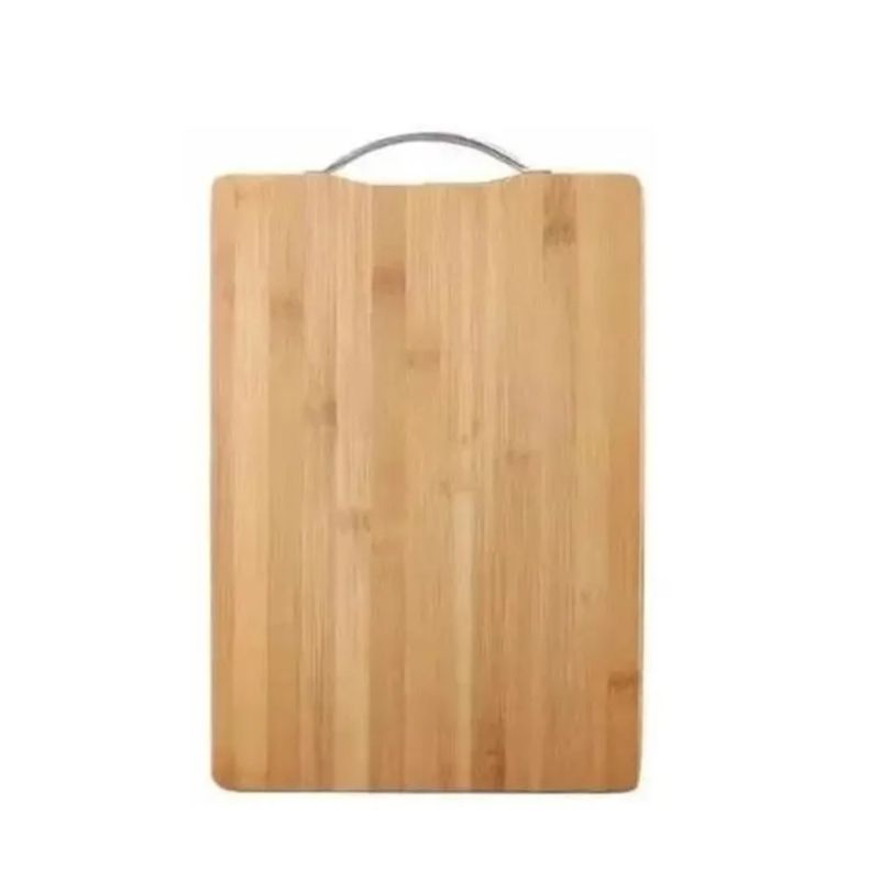 GENERICO - Tabla Para Picar De Bambú Con Arco Madrera Cocina 36x26x Cm
