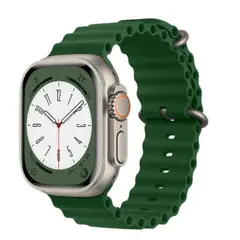 GENERICO - Correa Silicon Ocean compatible con AppleWatch 42-44-45-49mm