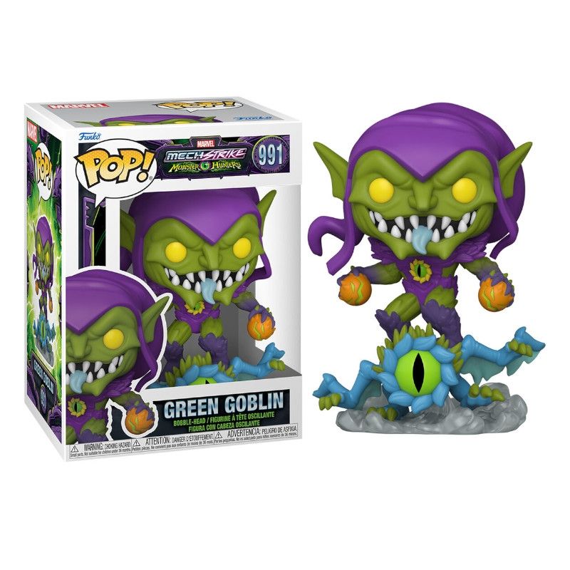 FUNKO - Funko Pop Green Goblin N°991 Marvel Monsters Hunters