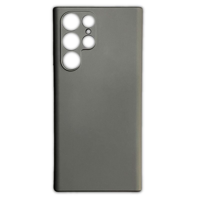GENERICO - Carcasa Funda Color Para Samsung S22 ULTRA - NEGRO