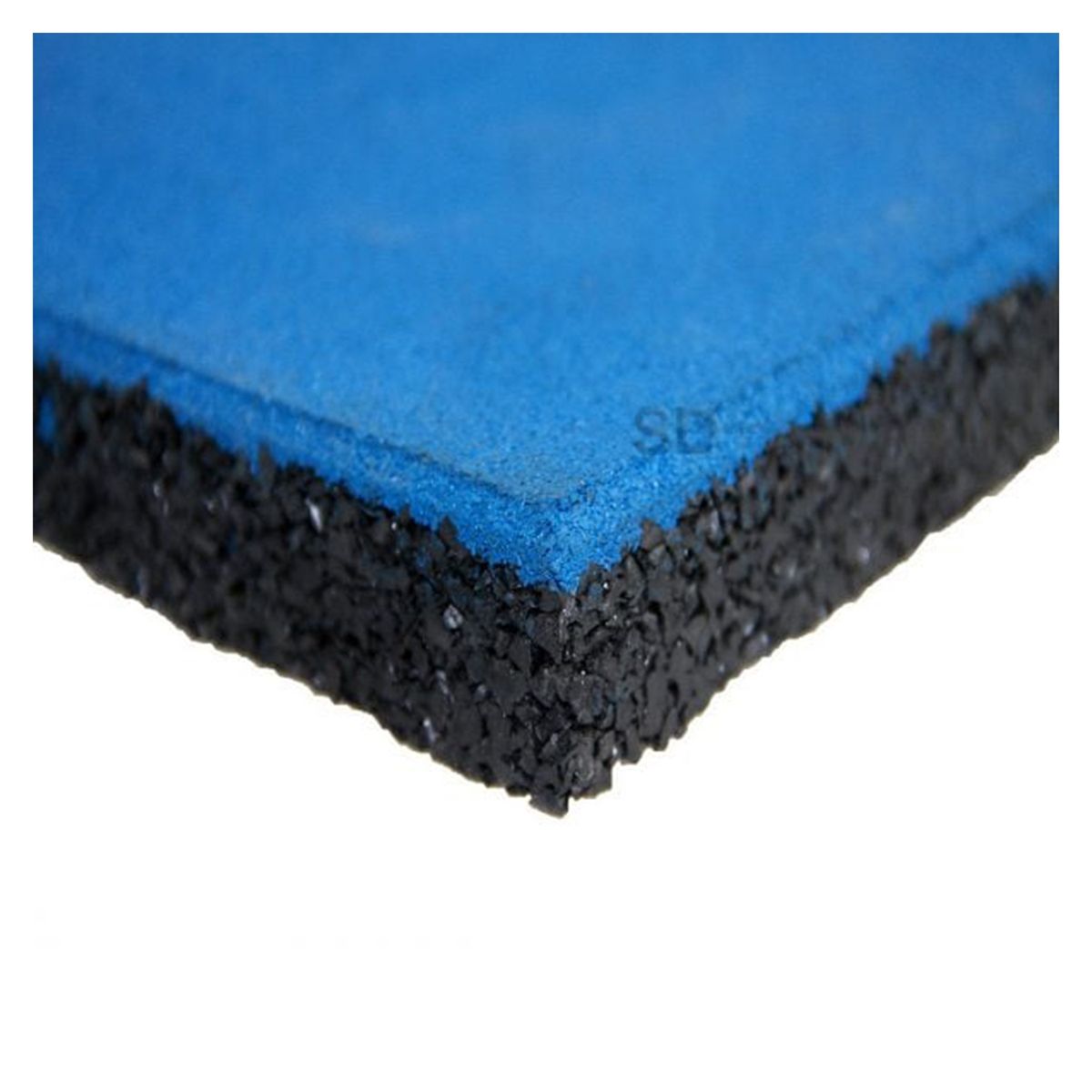 SDFIT - Pack 4x Piso de Caucho Pastelon 50 x 50 x 2 0 mm AZUL