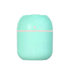 GENERICO - Difusor Humidificador Aire Ambiente Color Turquesa luz led