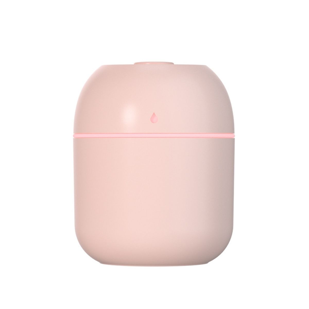 GENERICO - Difusor Humidificador Aire Ambiente Color Rosado luz led