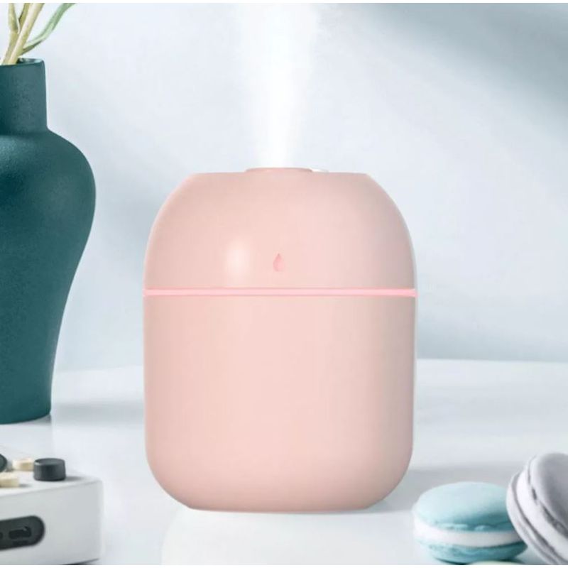 GENERICO Difusor Humidificador Aire Ambiente Color Rosado luz led |  falabella.com