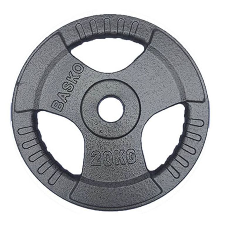Fitness Discos Olimpicos Acero Par 20 Kg
