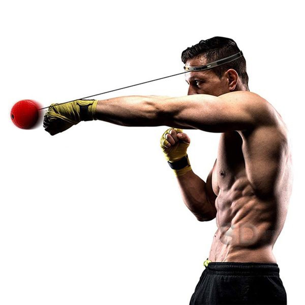 SDFIT - Pack 10x Pelota de entrenamiento boxeo con reflejo