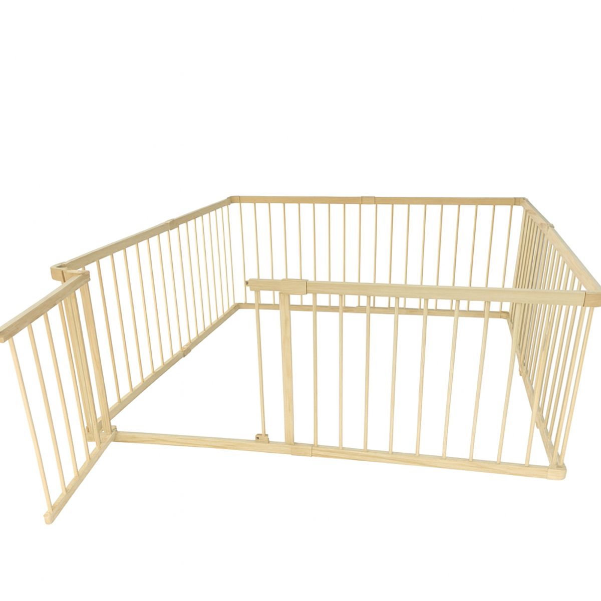 BEBECO - Corral Bebe 8 Lados Madera 167x167 cms marca Bebeco