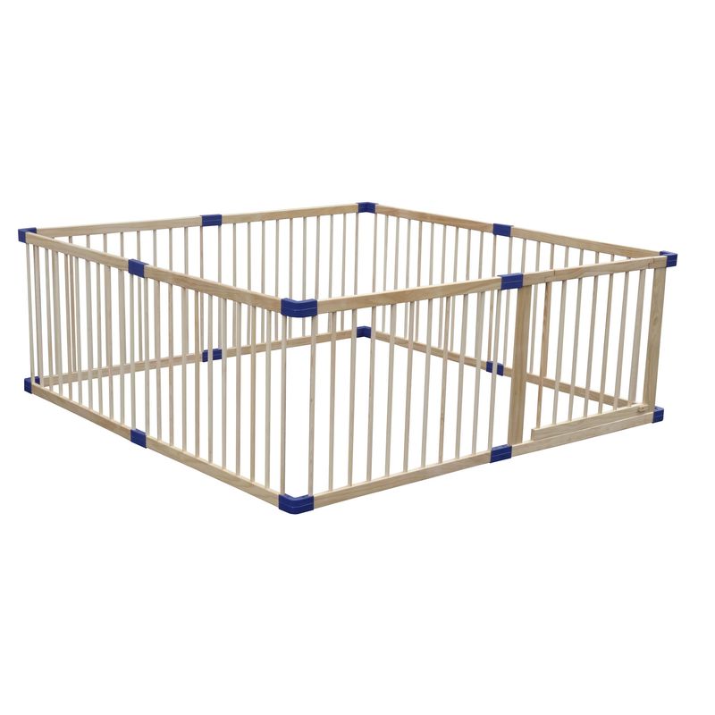 BEBECO - Corral Bebe 8 Lados Madera 185x185 cms marca Bebeco