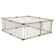 BEBECO - Corral Bebe 8 Lados Madera 185x185 cms marca
