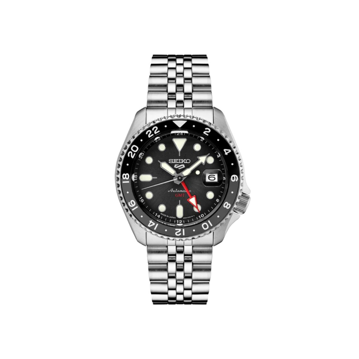 SEIKO - Reloj Hombre Seiko 5 Sports GMT SSK001K1