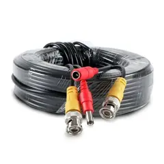GENERICO - Cable Para Cámaras De Vigilancia Video Y Poder 30 Metros