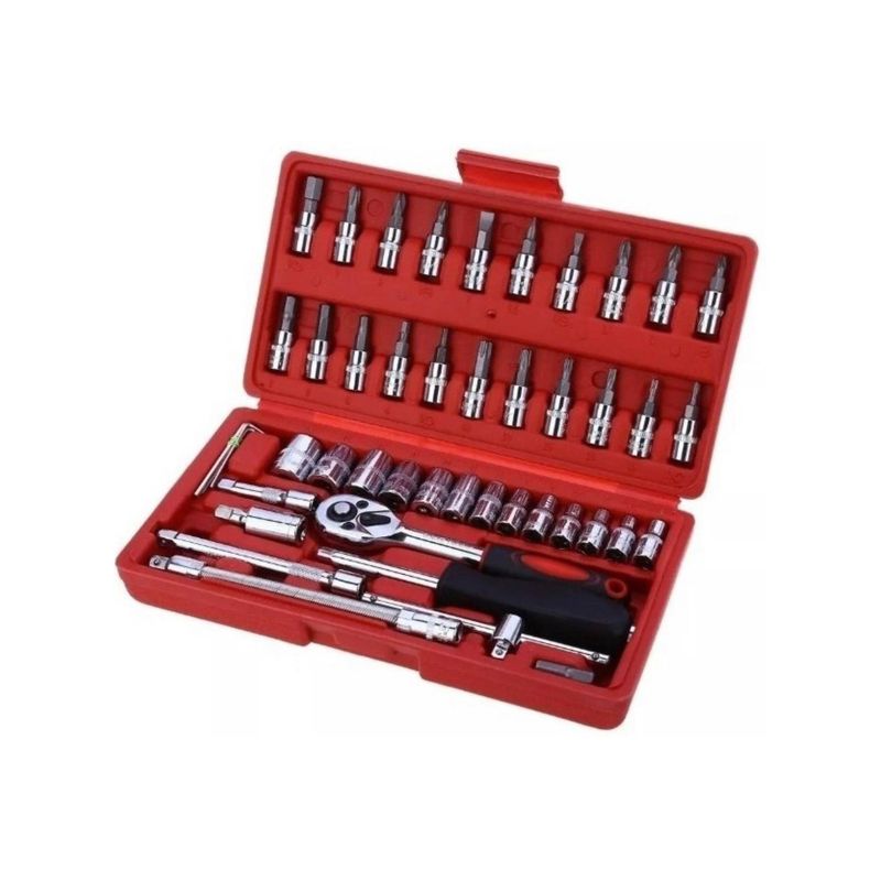 GENERICO - Juego Caja Set Dados Con Chicharra 1/4 46 Piezas