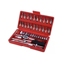 GENERICO - Juego Caja Set Dados Con Chicharra 1/4 46 Piezas