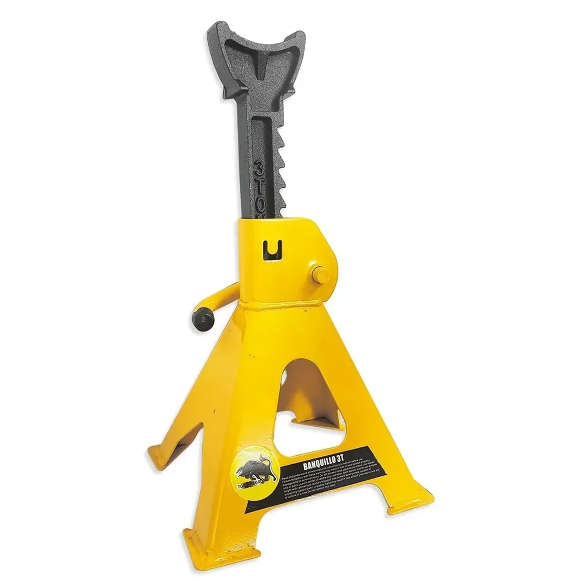 GENERICO - Banquillo Caballete Soporte 3 Toneladas 2 Pcs