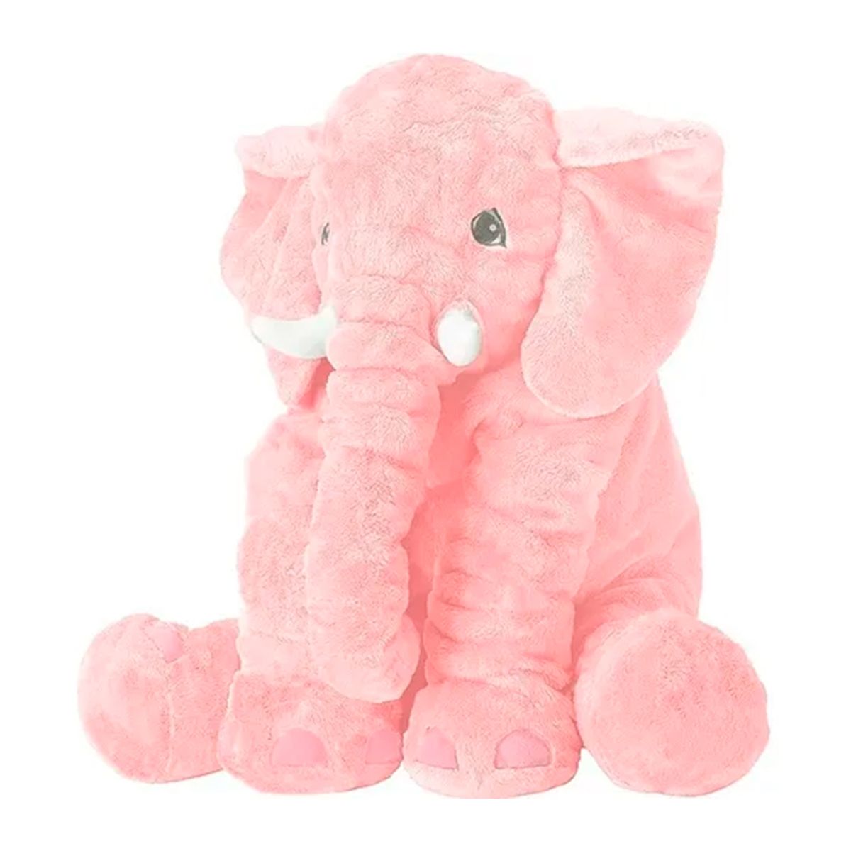 GENERICO - Almohada Peluche De Elefante Rosado