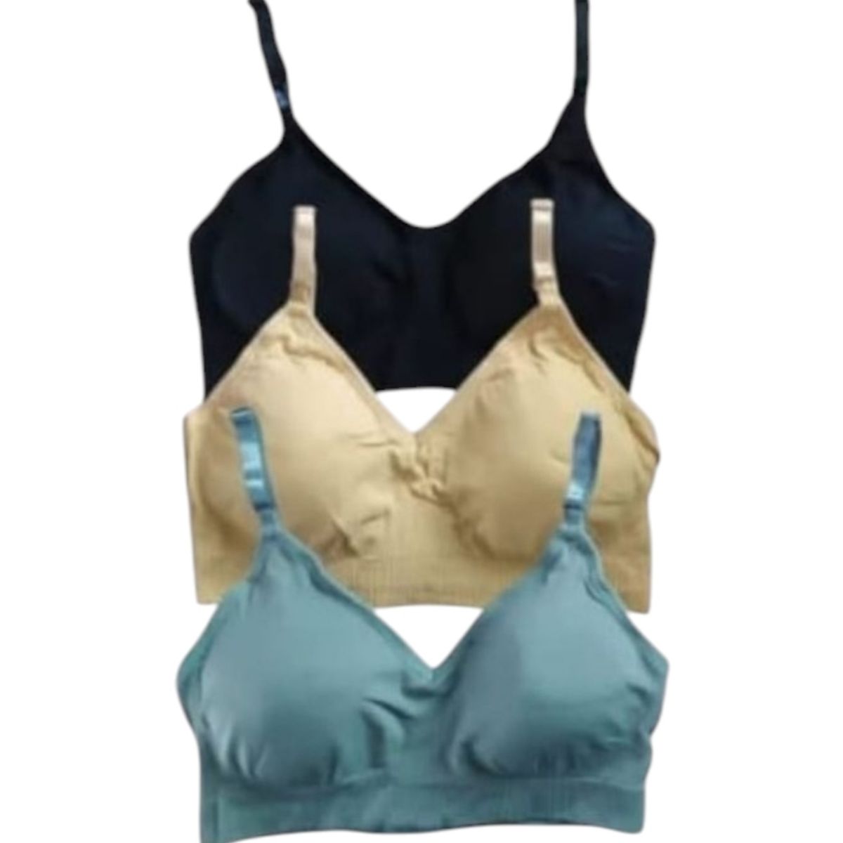 FASHIONS - Pack 3 Sostenes para Lactancia deportivos…