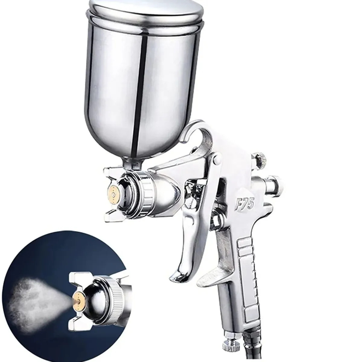 KUANGYE - Pistola Para Pintar Gravedad F75g