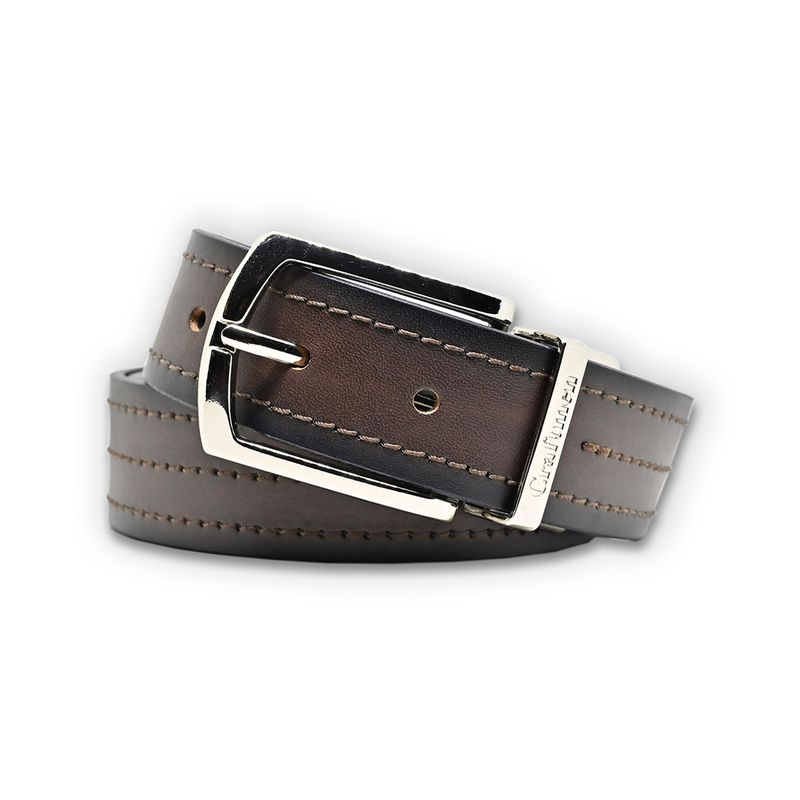 CRAFTMEN - Cinturon 100 % Cuero Sport Degradado Café MCCC-C