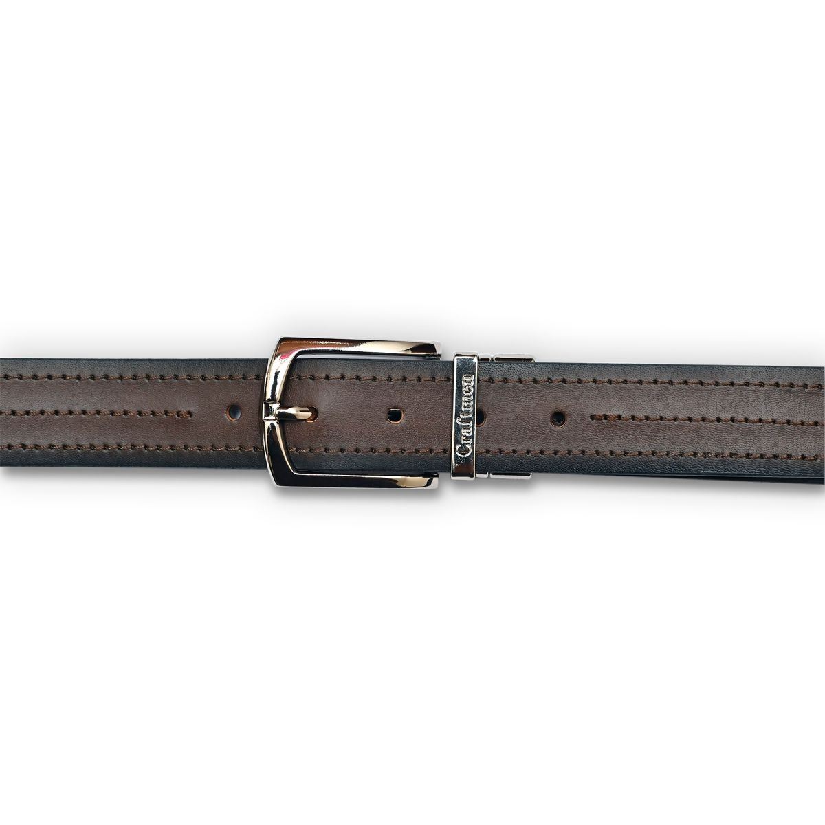 CRAFTMEN - Cinturon 100 % Cuero Sport Degradado Café MCCC-C